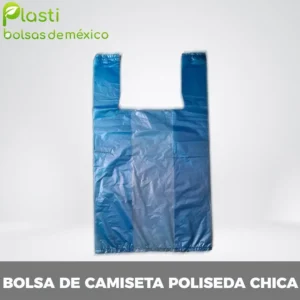 bolsa de camiseta poliseda chica