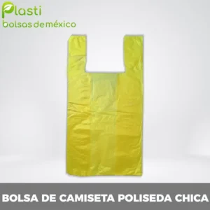 bolsa de camiseta poliseda colores