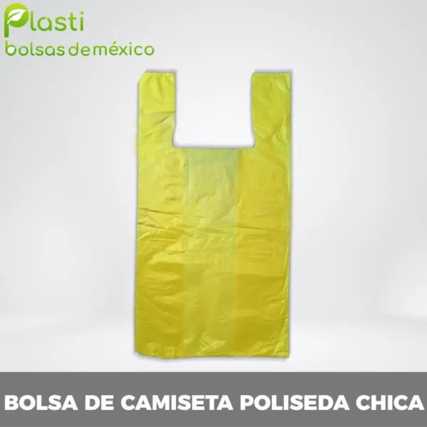 bolsa de camiseta poliseda colores
