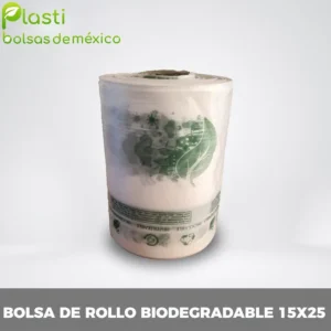 bolsa de rollo biodegradable