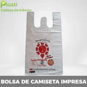 bolsas blancas con impresion