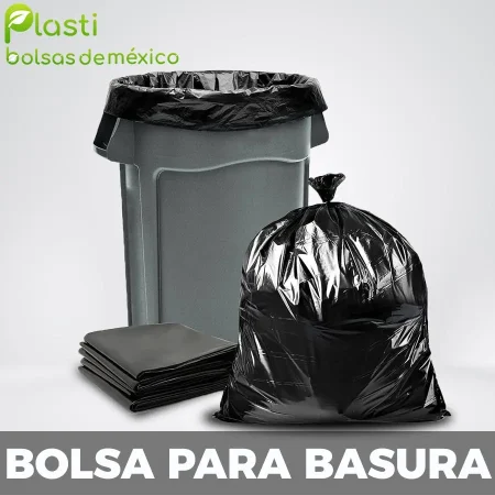 bolsa para basura negra