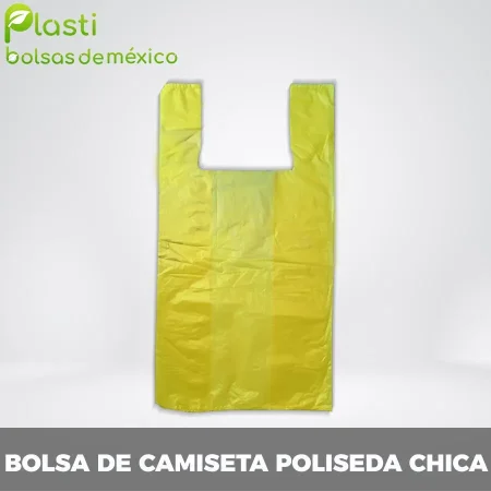 bolsa de camiseta poliseda colores